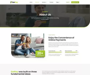 EzePay - Online Payment Gateway Elementor Pro Template Kit