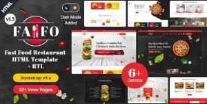 Fafo - Restaurant Cafe & Fast Food HTML Template