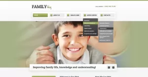 Family Drupal Template
