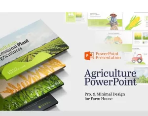 Farm House & Agriculture PowerPoint template