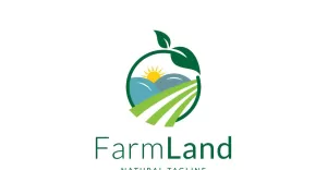 Farm Land Modern Agriculture Logo