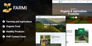 Farmi - Organic Farm Agriculture Template