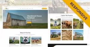 Farmwork - Agriculture and Organic Farming Elementor WordPress Theme
