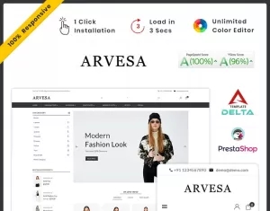Fashi Arvesa - Fashion Shop PrestaShop Theme