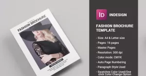 Fashion Photography Lookbook Magazine Temlate