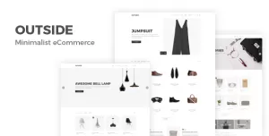 Fashion Shop eCommerce HTML Template - Outside