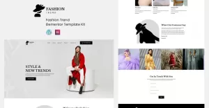 Fashion Trend - Ready to Use Elementor Template Kit