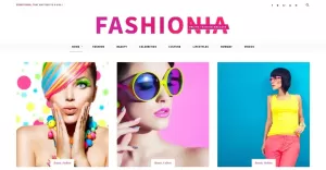 Fashionia - Online Fashion Magazine Responsive WordPress Theme