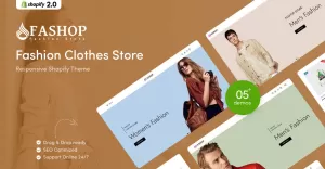 Fashop - Clothing & Fashion Responsive Shopify Theme