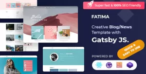 Fatima - Gatsby Blog Template