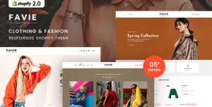 Favie - Clothing & Fashion Responsive Shopify 2.0 Theme
