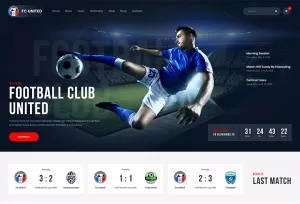 FC United - Football, Soccer WordPress Sports Theme