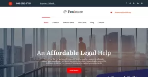 Fenimore - Law Firm Moto CMS 3 Template - TemplateMonster