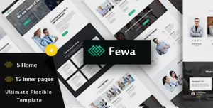 Fewa -  Multi-Purpose Corporate Template