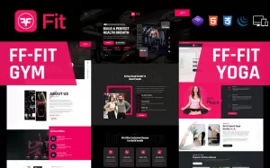 FF-Fit - Fitness HTML5, CSS & JS Responsive