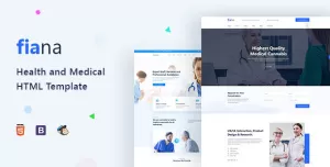 Fiana  Health and Medical HTML Template