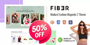 Fiber - Modern Fashion Store Magento 2 Theme