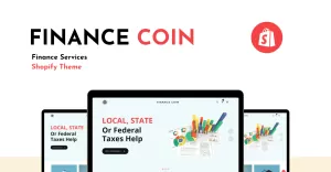 Finance Coin - Finance Services Shopify Theme