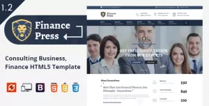 Finance Press - Business HTML5 Template