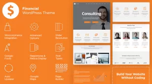 Financial - Consulting WordPress Theme