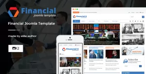 Financial II - Responsive Business Joomla Theme