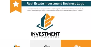 Financial Property Real Estate Investment Economic Marketing Business Logo
