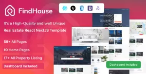 FindHouse - Real Estate React NextJS Template