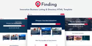 Finding - Directory & Listings HTML Template