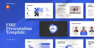 Fire PowerPoint Presentation Template - TemplateMonster