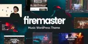 Firemaster - A Creative Music WordPress Theme