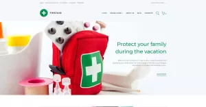 First Aid Responsive VirtueMart Template - TemplateMonster