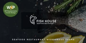 Fish House  A Stylish Seafood Restaurant / Cafe / Bar WordPress Theme