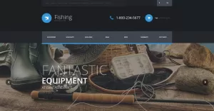 Fishing Equipment Store OpenCart Template - TemplateMonster