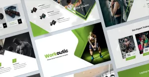 Fitness and Gym Presentation PowerPoint Template
