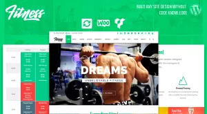 Fitness - Fitness WordPress Theme