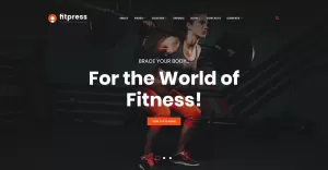 Fitpress - Fitness & Gym WordPress Theme - TemplateMonster