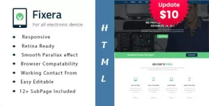 Fixera - Electronics and Phone Repair HTML Template