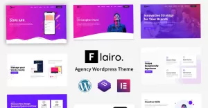 Flairo - Responsive Agency WordPress Theme - TemplateMonster