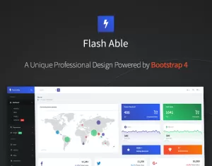 Flash Able Bootstrap 4 Admin Template - TemplateMonster