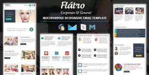 Flatro - Responsive Email Newsletter Templates