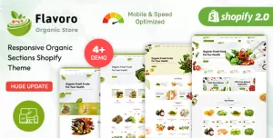 Flavoro - Organic Store & Food Shopify Theme