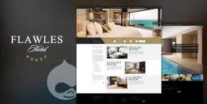 FlawlesHotel - Online Hotel Booking Drupal Theme