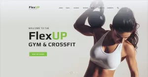 Flex Up - Crossfit WordPress theme