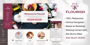 Flourish - Beauty / Spa HTML5 Template