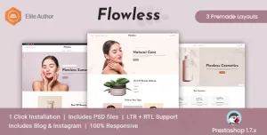 Flowless - Beauty & Cosmetics Prestashop Theme