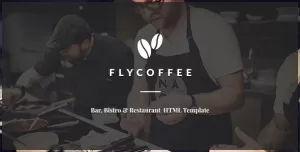FlyCoffee - Bar and Restaurant HTML Template