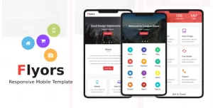 Flyors - Responsive Mobile Template