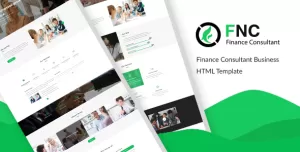 FNC - Finance & Consulting, Accounting HTML Template