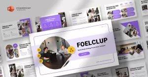 Foelclup - Social Media Strategy Powerpoint Template