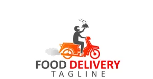 Food Delivery Custom Design Logo Template 2 - TemplateMonster